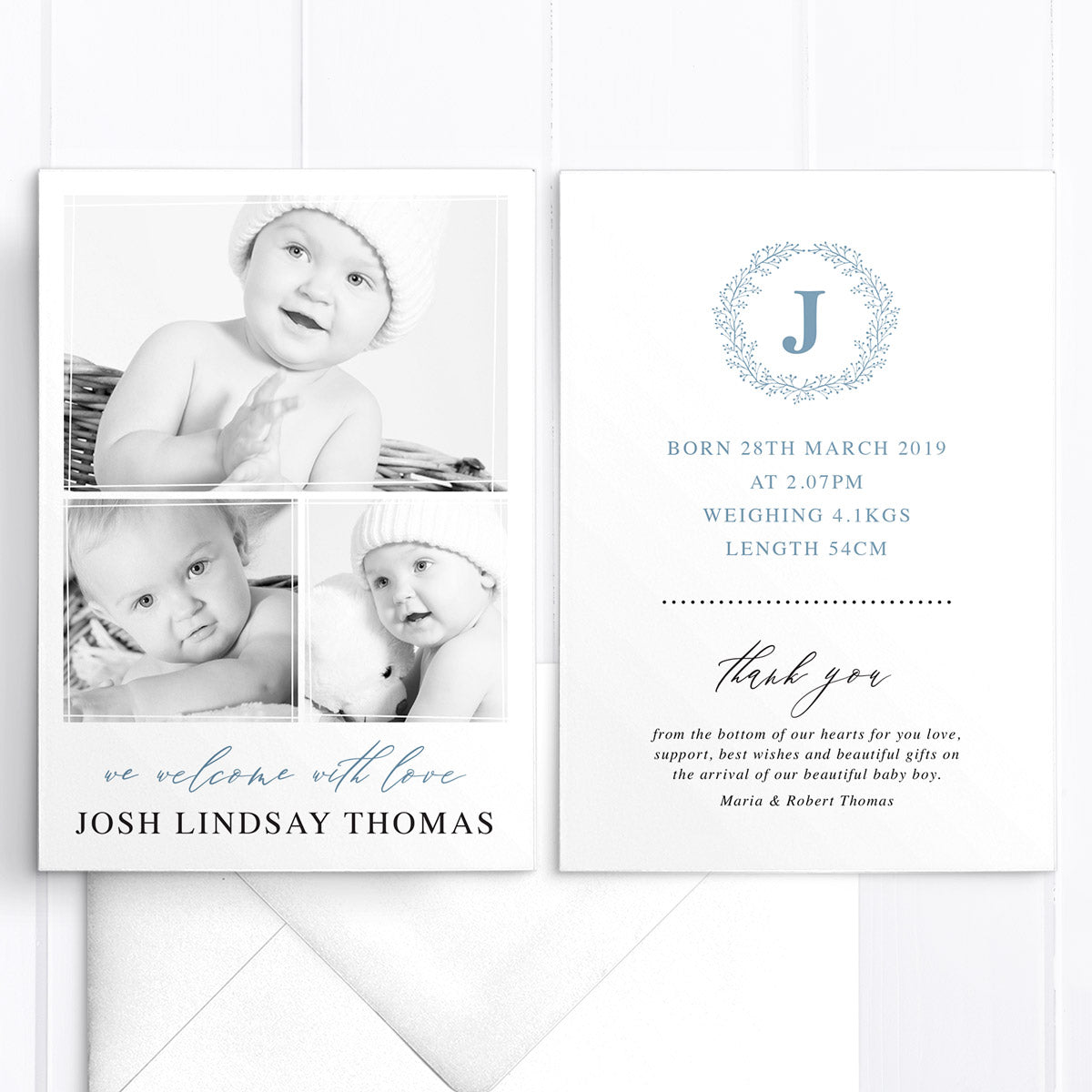 Best birth best sale announcement cards